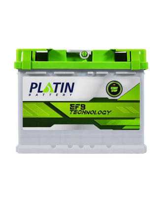 Автомобільний акумулятор PLATIN EFB 65Ah 650A R+ (правий +) MF L2B