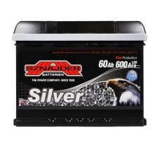 Автомобільний акумулятор SZNAJDER Silver 60Ah 600A L+ (лівий +) L2