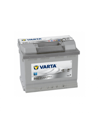 Автомобільний акумулятор VARTA Silver Dynamic 63Ah 610A L+ (лівий +) D39