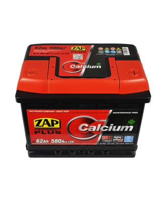 Автомобільний акумулятор ZAP Plus 62Ah 580A R+ (правий +) L2 (550 95)