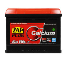 Автомобільний акумулятор ZAP Plus 62Ah 580A R+ (правий +) L2 (550 95)