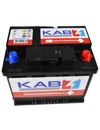 Автомобільний акумулятор KAB Red SMF (L2) 62Ah 540A R+