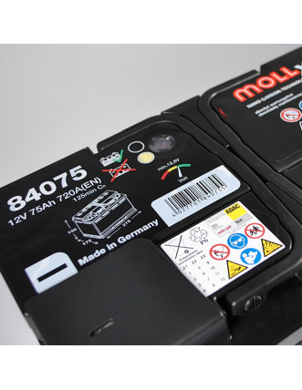 Автомобільний акумулятор MOLL X-Tra Charge (L3) 75Ah 720A R+ (правий +)