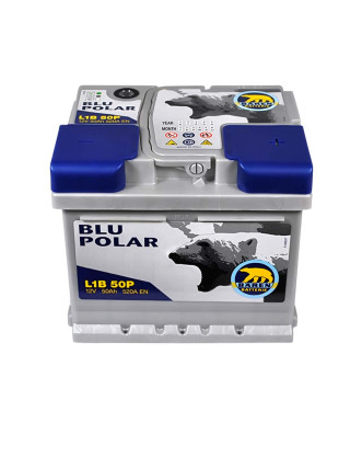 Автомобільний акумулятор BAREN Blu polar 50Аh 520А R+ (правий +)