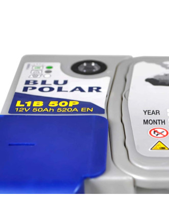Автомобільний акумулятор BAREN Blu polar 50Аh 520А R+ (правий +)