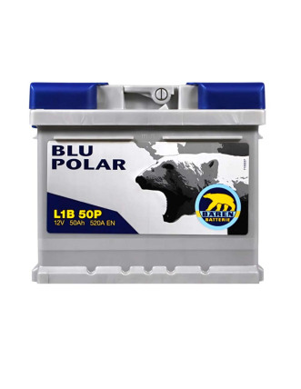 Автомобільний акумулятор BAREN Blu polar 50Аh 520А R+ (правий +)