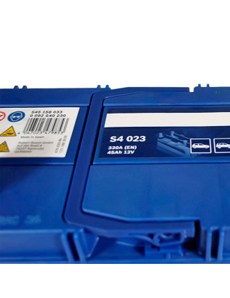 Автомобільний акумулятор BOSCH Asia 45Ah 330A L+ (лівий +) B24 (S40 230)