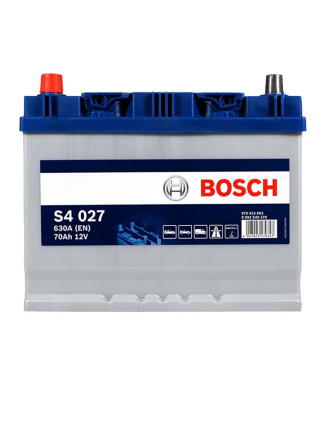 Автомобільний акумулятор BOSCH Asia 70Ah 630A L+ (лівий +) D26 (S40 270) н.к.