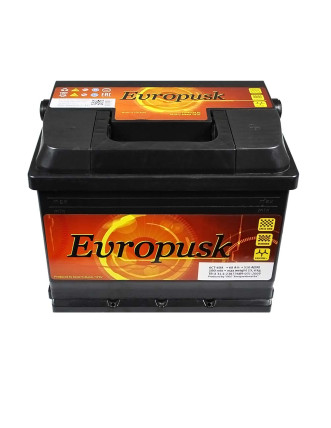 Автомобільний акумулятор Evropusk 60Аh 510A R+ (правий +) L2