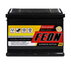 Автомобільний акумулятор FEON 60Аh 540А R+ (правий +)