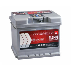 Автомобільний акумулятор FIAMM Titanium Pro 50Аh 520А R+ (правий +)