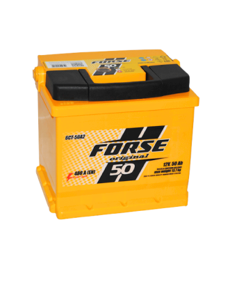 Автомобільний акумулятор FORSE 50Аh 480А L+ (лівий +)
