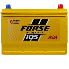 Автомобільний акумулятор FORSE Asia 105Ah 940A R+ (правий +) MF (N70) н. до.