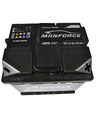 Автомобільний акумулятор MANFORCE MF (L1) 55Ah 520A R+