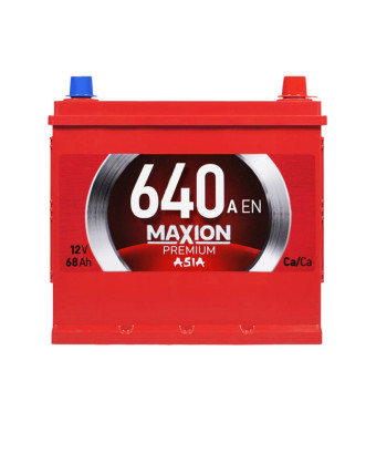 Автомобільний акумулятор MAXION Premium Asia 68Ah 640A R+ (правий +) D23
