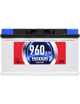 Автомобільний акумулятор MAXION EFB 100Ah 960A R+ (правий +) SMF L5