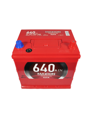 Автомобільний акумулятор MAXION Premium Asia 68Ah 640A R+ (правий +) D23