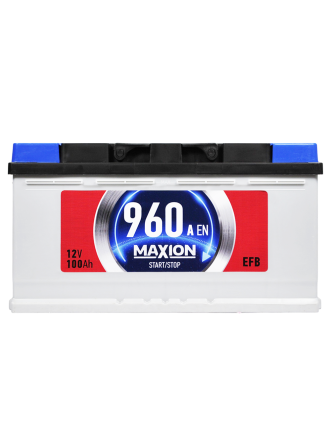 Автомобільний акумулятор MAXION EFB 100Ah 960A R+ (правий +) SMF L5