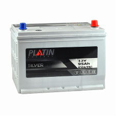 Автомобільний акумулятор PLATIN Silver Asia 95Ah 830A R+ (правий +) SMF