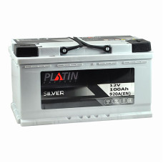 Автомобільний акумулятор PLATIN Silver 100Ah 920A R+ (правий +) MF