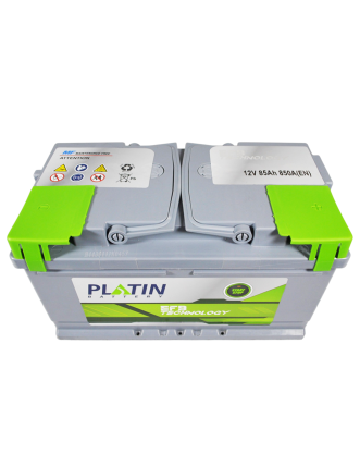 Автомобільний акумулятор PLATIN EFB 85Ah 850A R+ (правий +) MF L4B