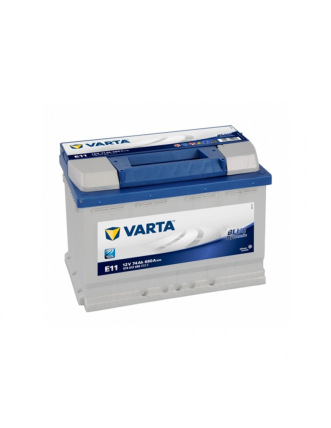 Автомобільний акумулятор VARTA Blue Dynamic 74Ah 680A R+ (правий +) E11