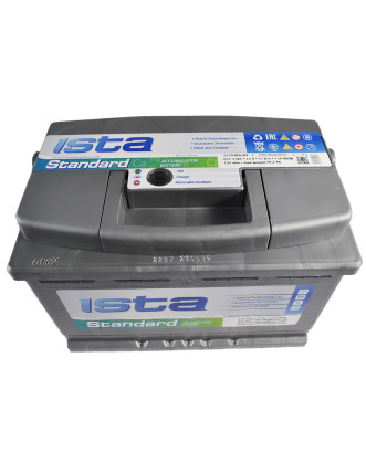 Автомобільний акумулятор ISTA Standard (L3) 77 Аh 720А R+