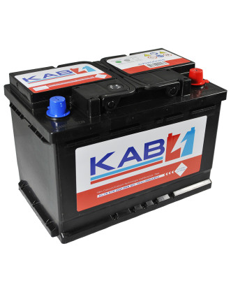 Автомобільний акумулятор KAB Red SMF (L3) 75Ah 680A R+