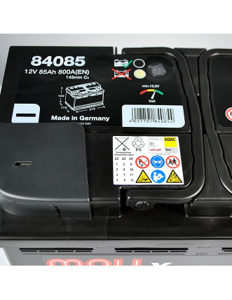 Автомобільний акумулятор MOLL X-Tra Charge (L4) 85Ah 800A R+ (правий +)