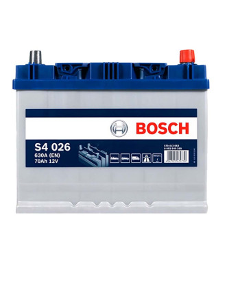 Автомобільний акумулятор BOSCH Asia 70Ah 630A R+ (правий +) S40 260