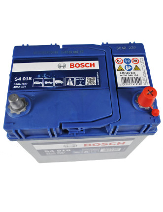 Автомобільний акумулятор BOSCH Asia 40Ah 330A R+ (правий +) B19 (S40 180)