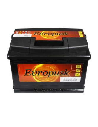 Автомобільний акумулятор Evropusk 77Аh 720A R+ (правий +) L3