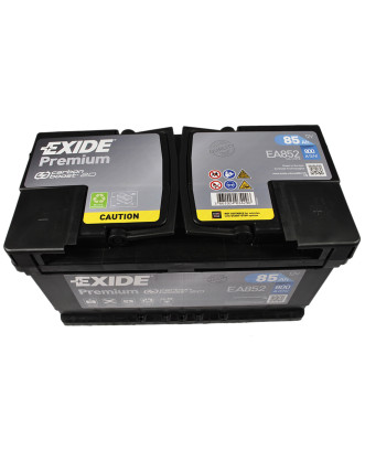 Автомобільний акумулятор EXIDE Premium (EA852) 85Аh 800Ah R+ h=175