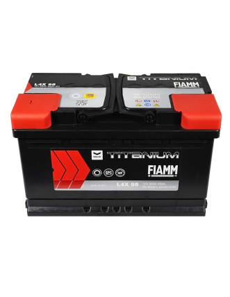 Автомобільний акумулятор FIAMM Titanium Black 95Аh 850А L+ (лівий +)