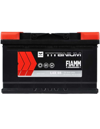 Автомобільний акумулятор FIAMM Titanium Black 95Аh 850А L+ (лівий +)