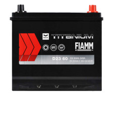 Автомобільний акумулятор FIAMM Titanium Black Asia (D23) 60Аh 540А R+