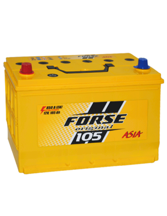 Автомобільний акумулятор FORSE Asia 105Ah 850A L+ (лівий +) MF