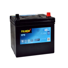 Автомобільний акумулятор FULMEN Start-Stop EFB Asia 60Ah 520A R+ (правий +)