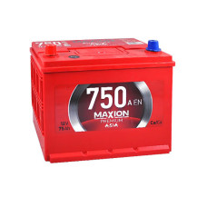 Автомобільний акумулятор MAXION Premium Asia 75Ah 750A L+ (лівий +) N50
