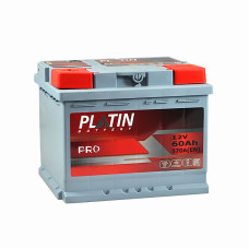 Автомобільний акумулятор PLATIN Pro 60Ah 570A L+ (лівий +) MF