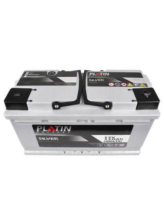 Автомобільний акумулятор PLATIN Silver 110Ah 1000A R+ (правий +) MF L5