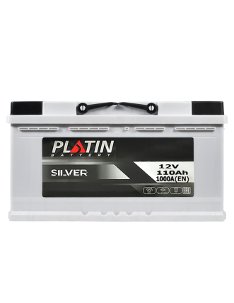 Автомобільний акумулятор PLATIN Silver 110Ah 1000A R+ (правий +) MF L5
