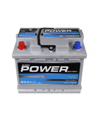 Автомобільний акумулятор POWER Silver 60Аh 540A L+ (лівий +) L2 MF