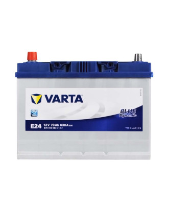 Автомобільний акумулятор VARTA Blue Dynamic Asia 70Ah 630А L+ (лівий +) E24