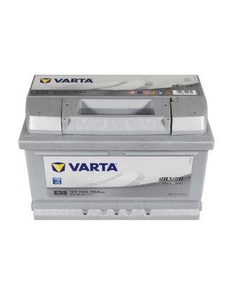 Автомобільний акумулятор VARTA Silver Dynamic 74Ah 750А R+ (правий +) E38