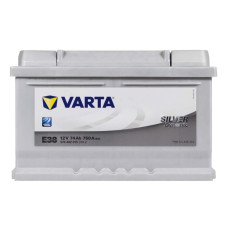 Автомобільний акумулятор VARTA Silver Dynamic 74Ah 750А R+ (правий +) E38