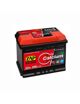 Автомобільний акумулятор ZAP Plus 62Ah 580A R+ (правий +) 562 98