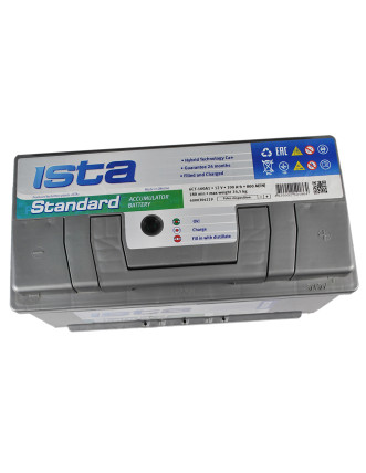 Автомобільний акумулятор ISTA Standard (L5) 100Аh 800А R+