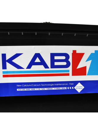 Автомобільний акумулятор KAB Blue MF (BD5) 180Ah 1100A L+