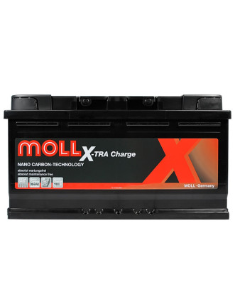 Автомобільний акумулятор MOLL X-Tra Charge (L5) 100Ah 850A R+ (Правий +)